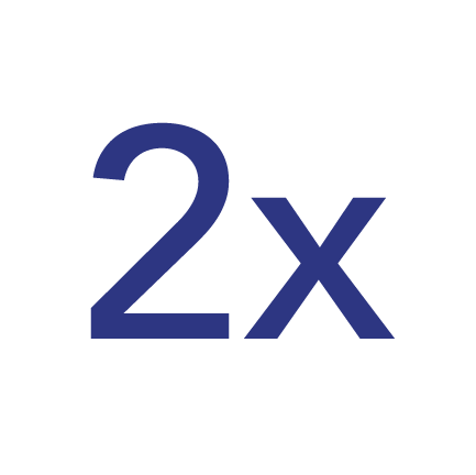 icon of ‘2X’